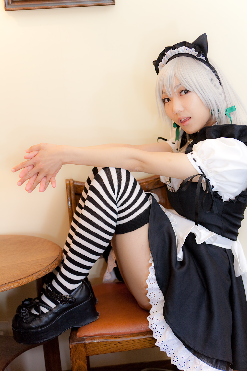 cosplay女佣扮相美女套图 c77 Sakuya Izayoi　(2)